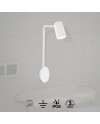 SAL BLANCO * APLIQUE LED GU10 CON INTERRUPTOR BLANCO